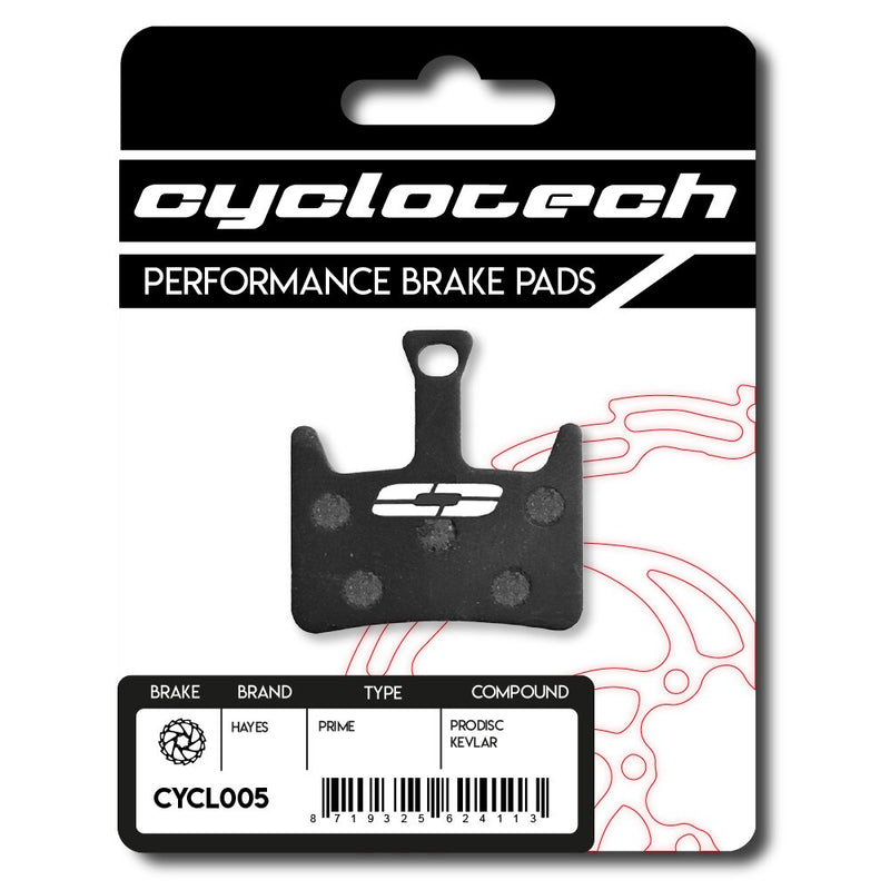 Cyclo Tech Scheibenbremsbelag Prodisc Kevlar Hayes Prime