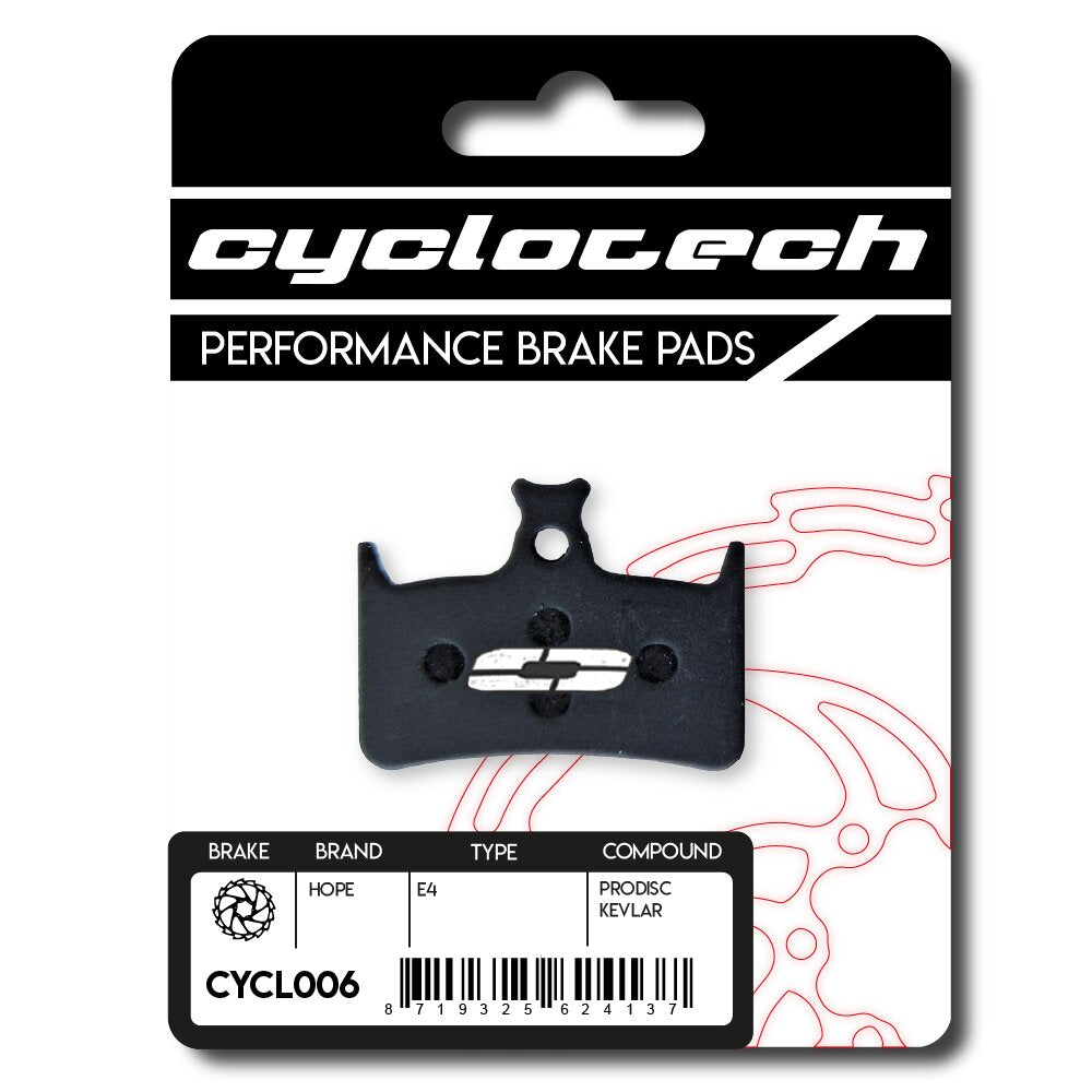 Cyclo Tech Scheibenbremsbelag Prodisc Kevlar Hope E4