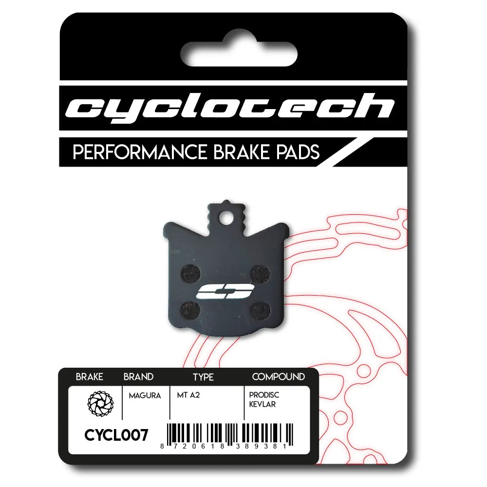 Cyclo Tech Scheibenbremsbelag Prodisc Kevlar Magura MT A2