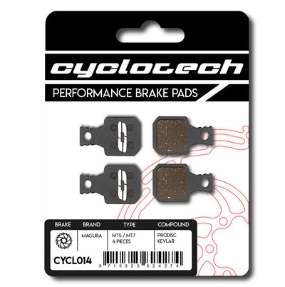 Cyclo Tech Scheibenbremsbelag Prodisc Kevlar Magura MT5 MT7