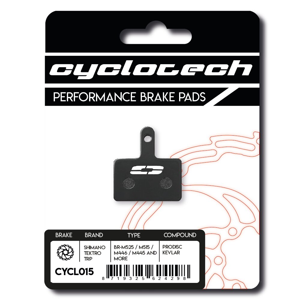 Cyclo Tech Scheibenbremsbelag ProDisc Kevlar Shimano SLX Deore