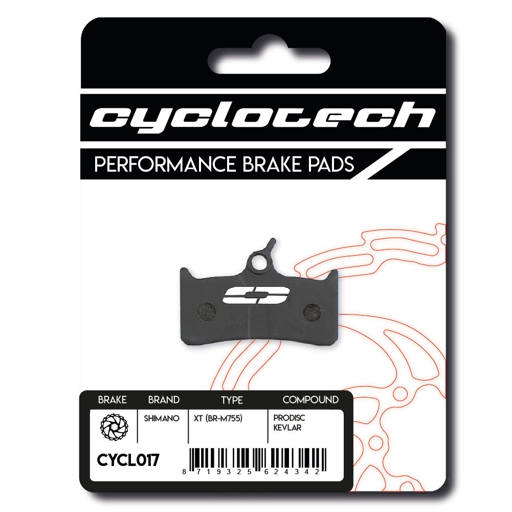 Cyclo Tech Scheibenbremsbelag ProDisc Kevlar Shimano Deore XT