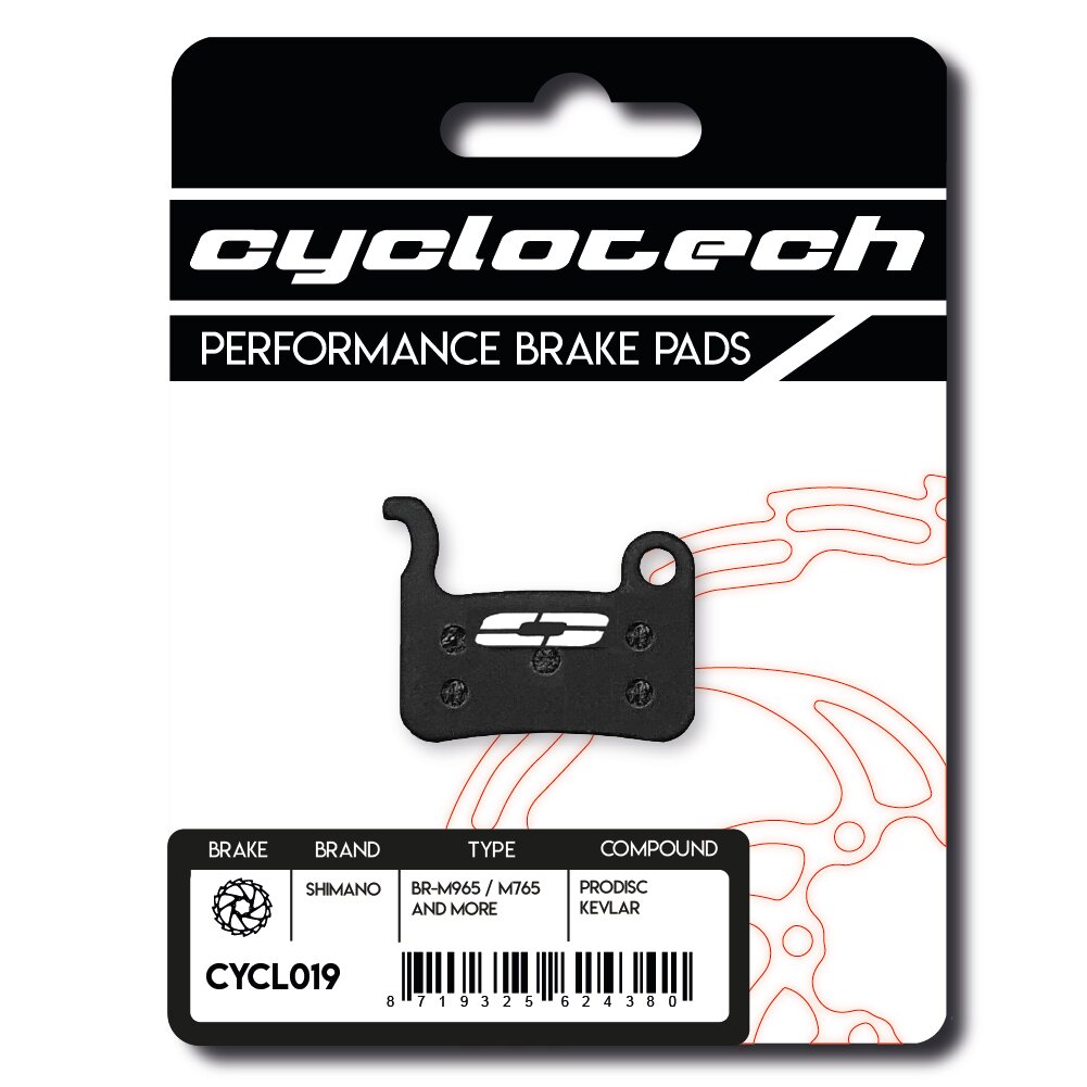 Cyclo Tech Scheibenbremsbelag ProDisc Kevlar Shimano XT BR-M965