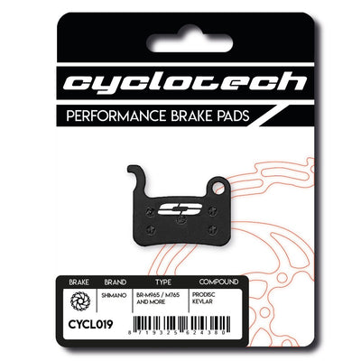 Cyclo Tech Scheibenbremsbelag ProDisc Kevlar Shimano XT BR-M965