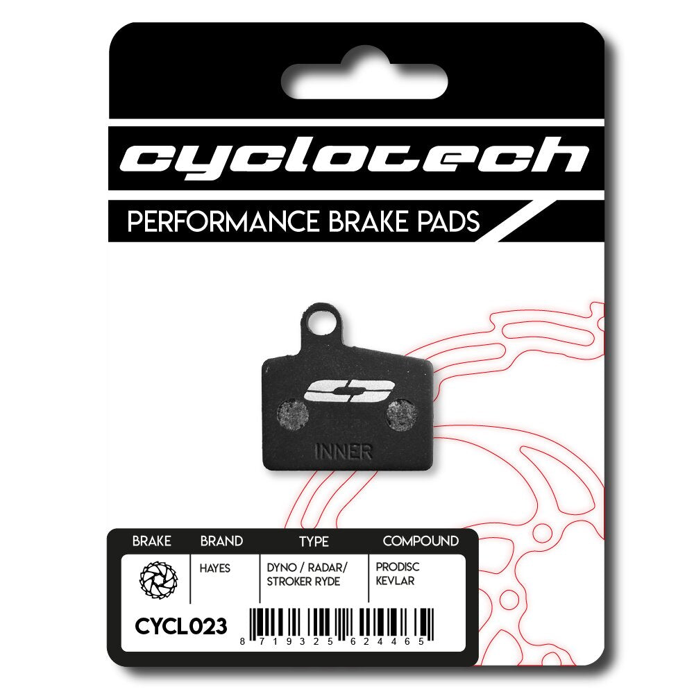 Cyclo Tech Scheibenbremsbelag Prodisc Kevlar Hayes Dyno