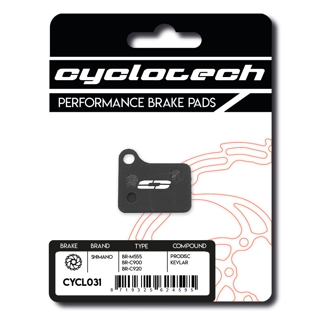 Cyclo Tech Scheibenbremsbelag ProDisc Kevlar Shimano Deo BR-M555