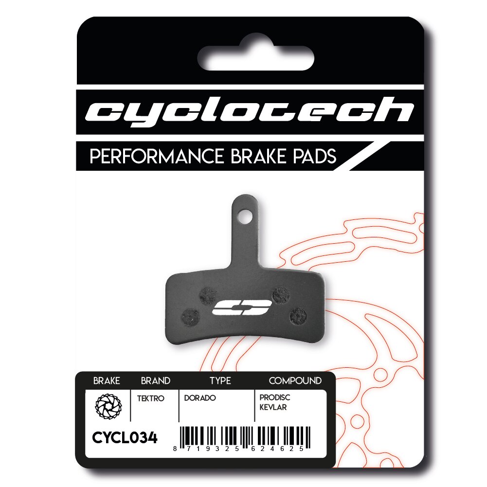 Cyclo Tech Scheibenbremsbelag Prodisc Kevlar Tektro Dorado