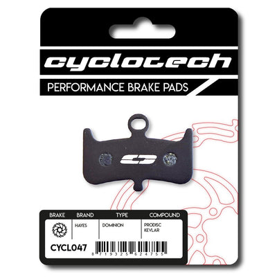 Cyclo Tech Scheibenbremsbelag Prodisc Kevlar Hayes Dominion