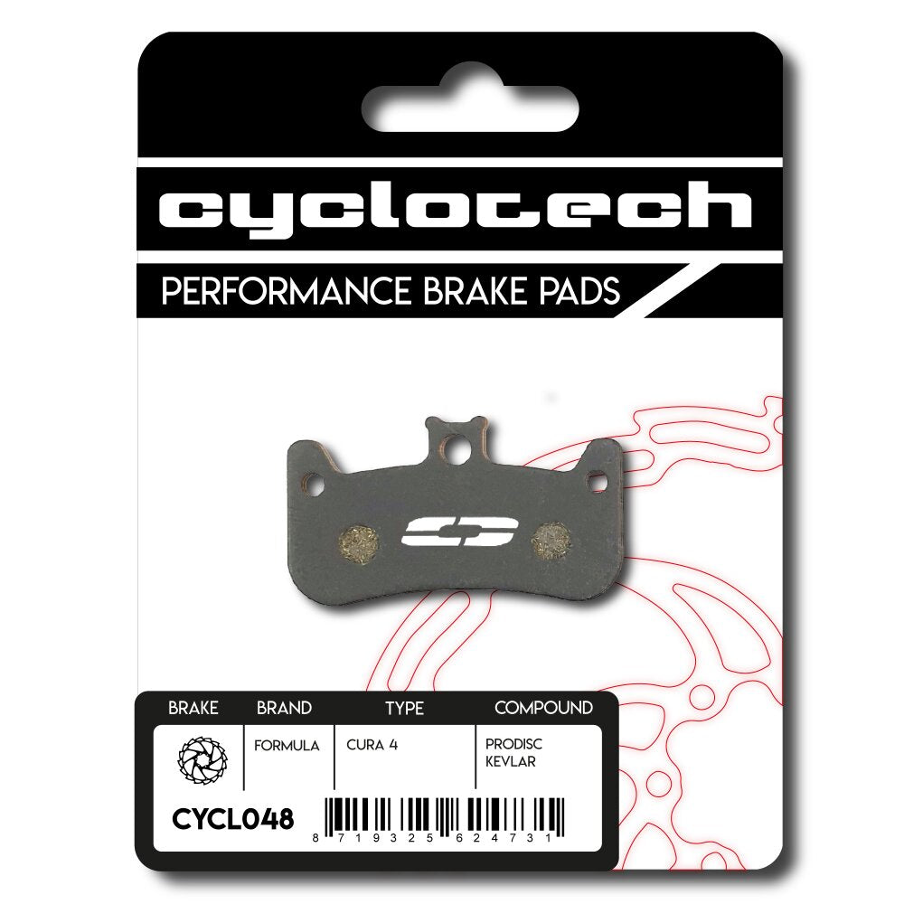 Cyclo Tech Scheibenbremsbelag Prodisc Kevlar Formula Cura 4