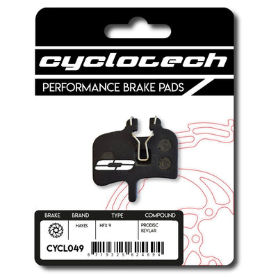 Cyclo Tech Scheibenbremsbelag ProDisc Kevlar Hayes HFX