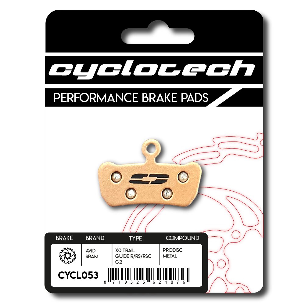 Cyclo Tech Scheibenbremsbelag ProDisc Metal Sram G2