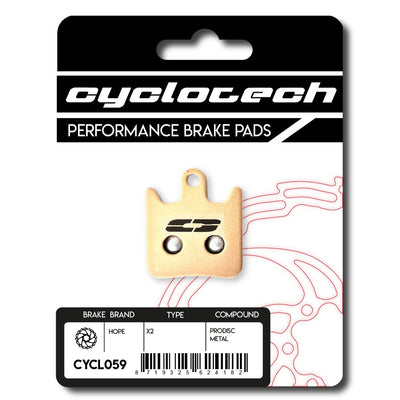 Cyclo Tech Scheibenbremsbelag Prodisc Metal Hope x2
