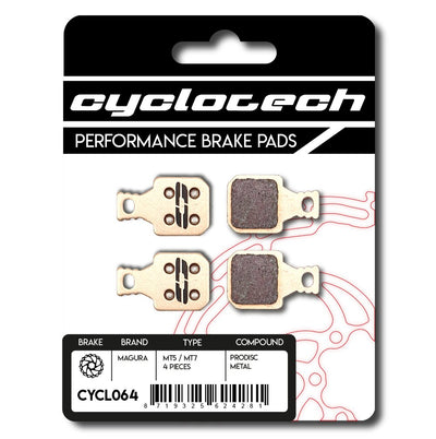 Cyclo Tech Scheibenbremsbelag Prodisc Metall Magura MT5 MT7