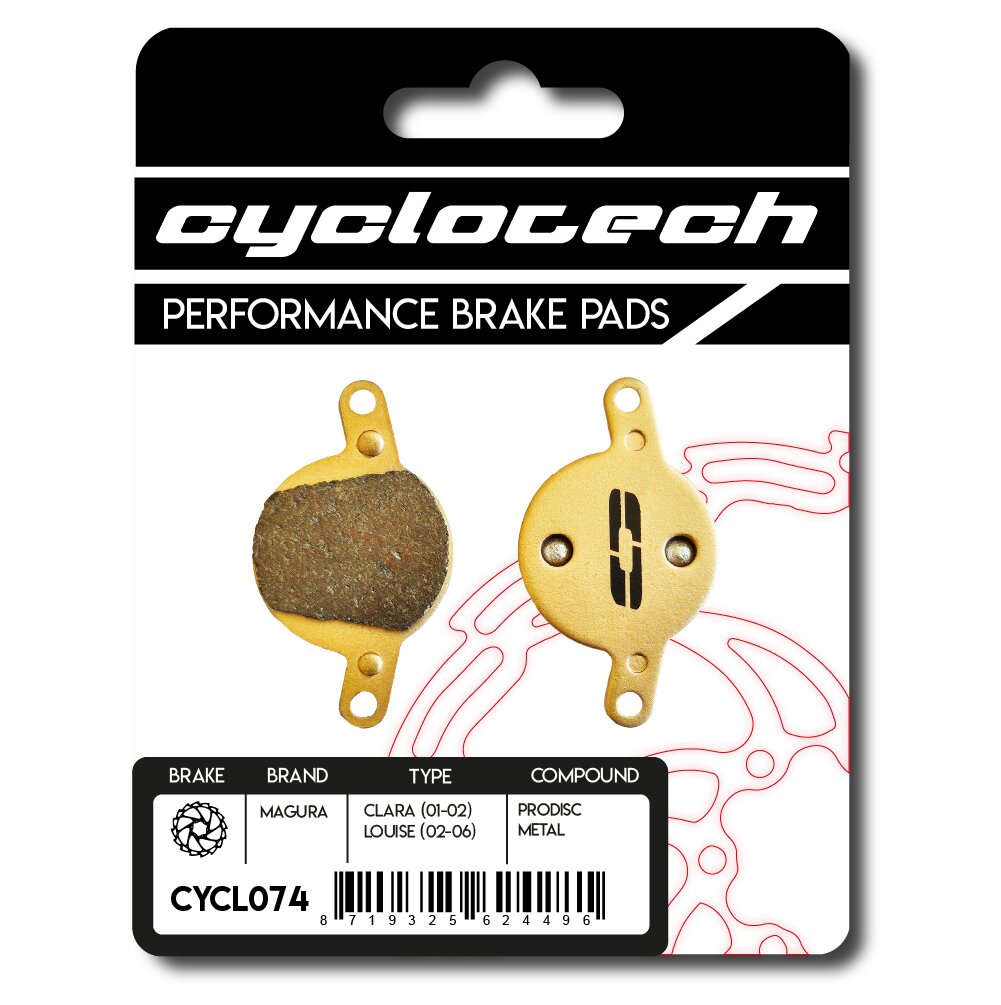 Cyclo Tech Scheibenbremsbelag Prodisc Metall Magura Clara