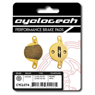 Cyclo Tech Scheibenbremsbelag Prodisc Metall Magura Clara