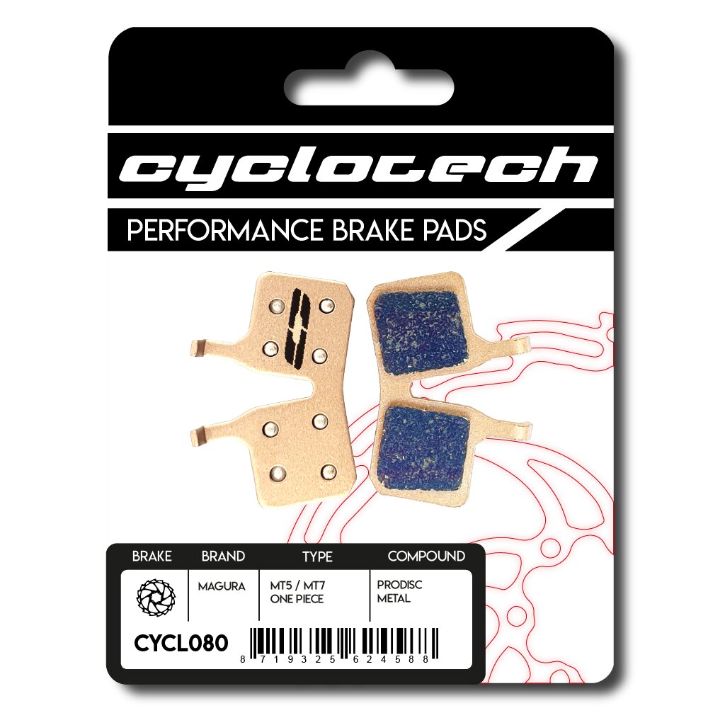 Cyclo Tech Scheibenbremsbelag ProDisc Metal Magura MT5