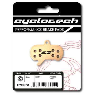 Cyclo Tech Scheibenbremsbelag Prodisc Metall Sram Maven
