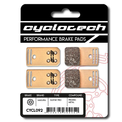 Cyclo Tech Scheibenbremsbelag Prodisc Metall Magura Gustav Pro
