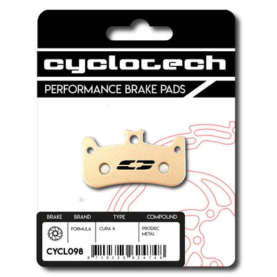 Cyclo Tech Scheibenbremsbelag Prodisc Metal Formula Cura