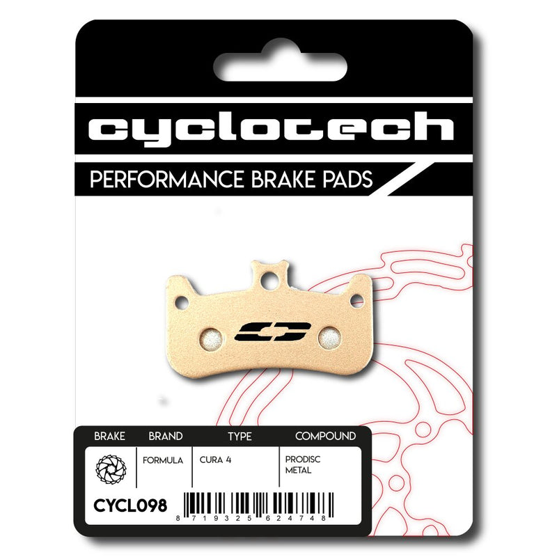 Cyclo Tech Scheibenbremsbelag Prodisc Metal Formula Cura