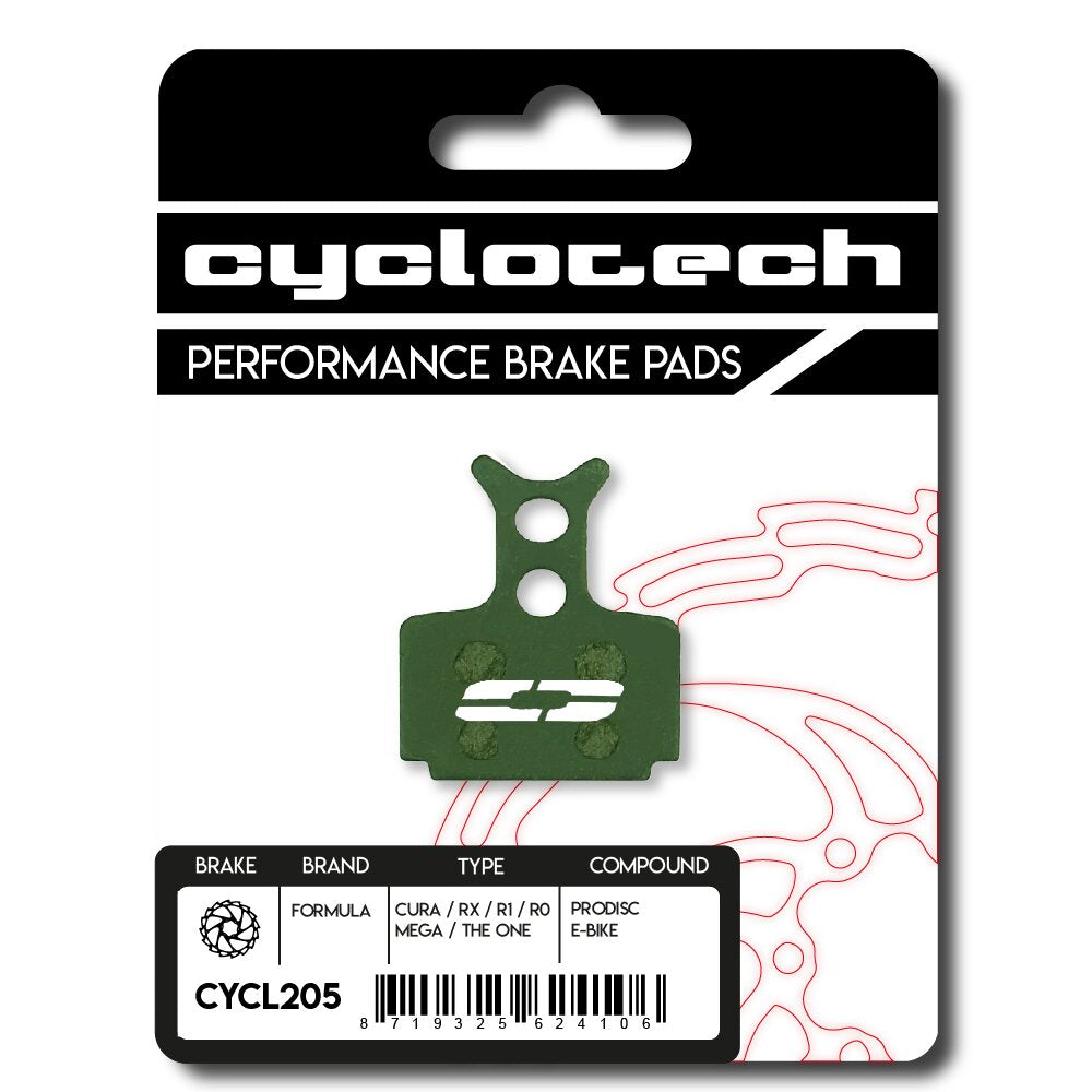 Cyclo Tech Scheibenbremsbelag Prodisc E-Bike Formula Cura