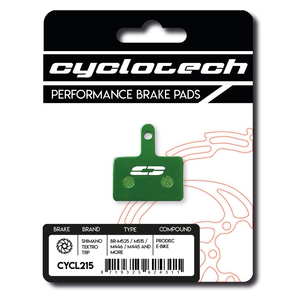 Cyclo Tech Scheibenbremsbelag ProDisc E-Bike Shimano SLX
