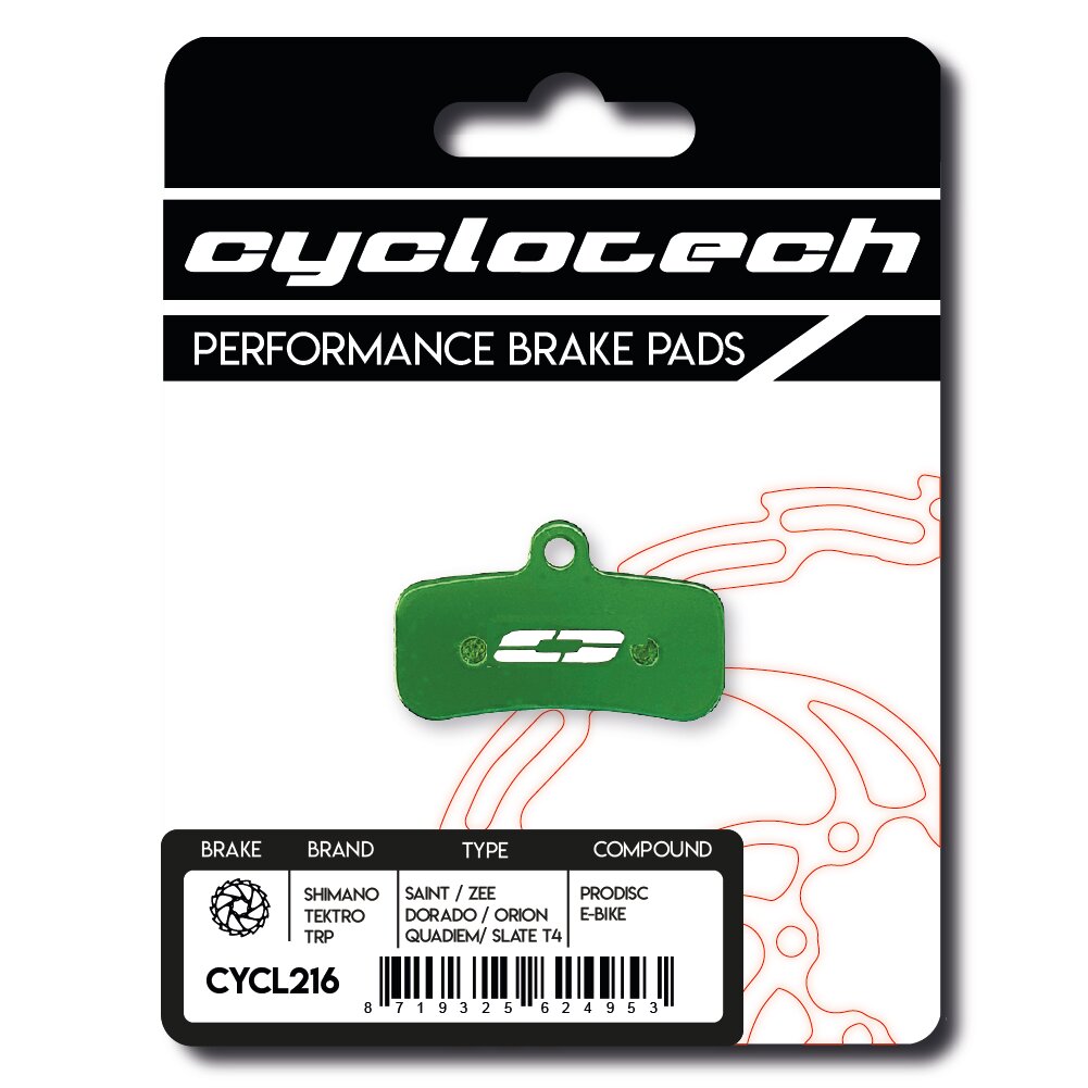 Cyclo Tech Scheibenbremsbelag ProDisc E-Bike Shimano Saint