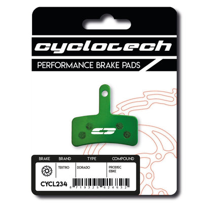 Cyclo Tech Scheibenbremsbelag ProDisc E-Bike Tektro Dorado