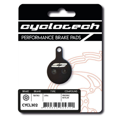 Cyclo Tech Scheibenbremsbelag Prodisc Kevlar Tektro Lyra