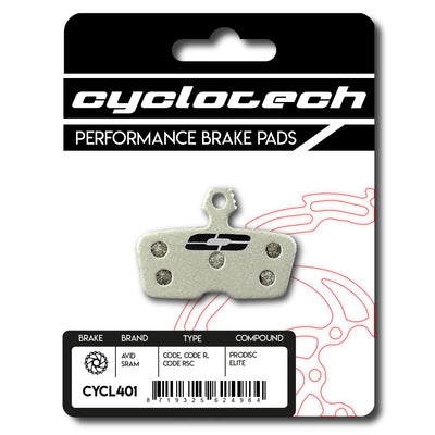 Cyclo Tech Scheibenbremsbelag Prodisc Elite Sram Code