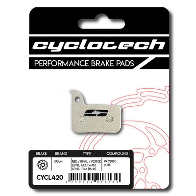 Cyclo Tech Scheibenbremsbelag ProDisc Elite Sram rot
