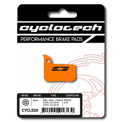 Cyclo Tech Scheibenbremsbelag ProDisc Keramik Sram rot