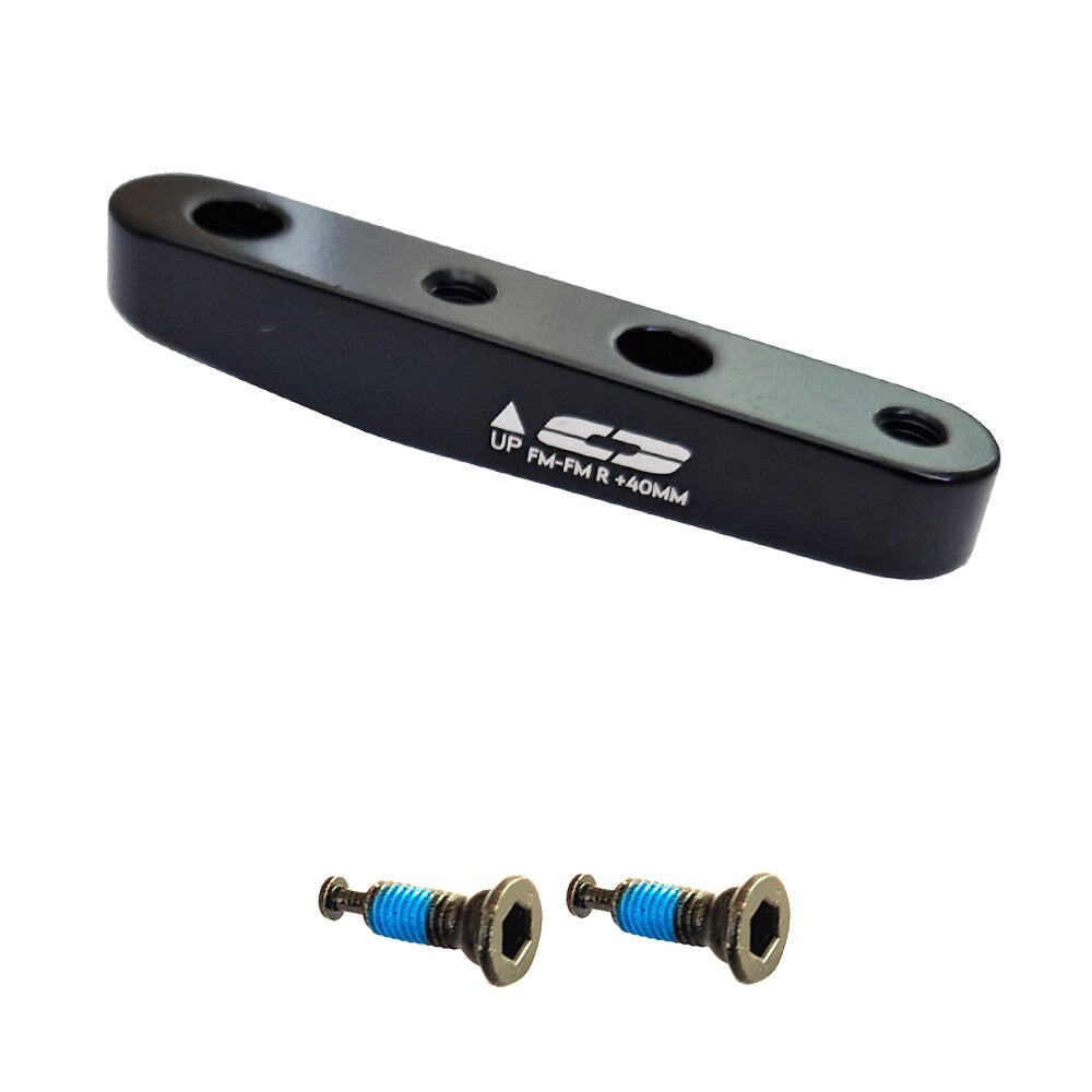 Cyclo Tech Adapter Flatmount-Rahmen 140 mm auf 180 mm
