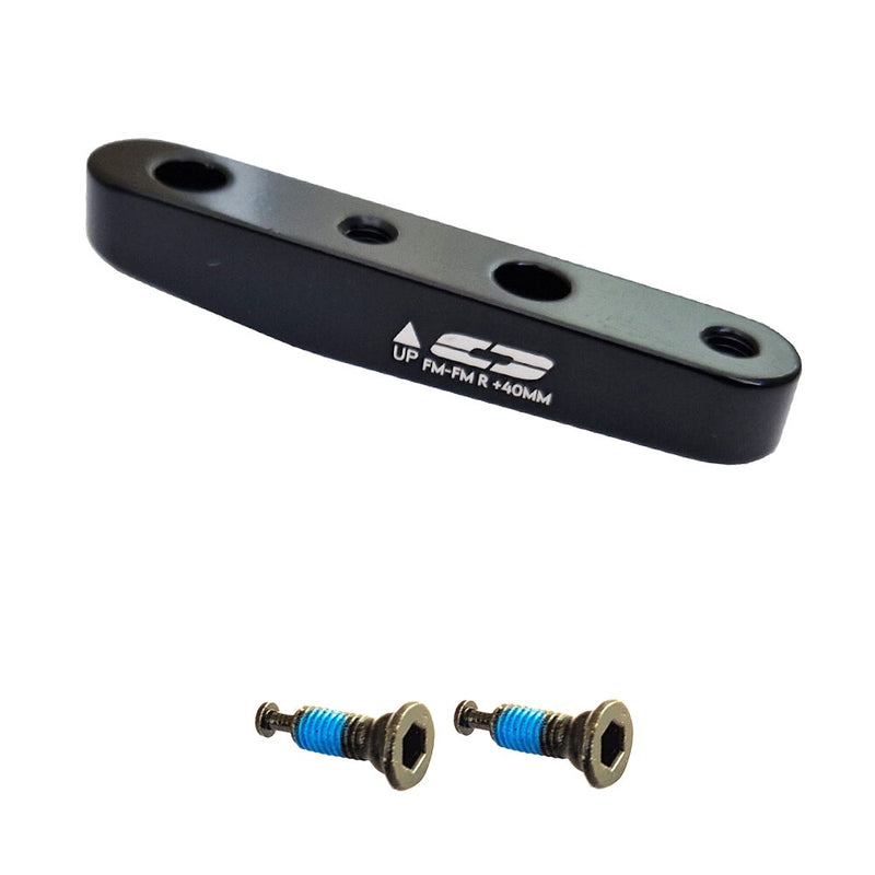 Cyclo Tech Adapter Flatmount-Rahmen 140 mm auf 180 mm