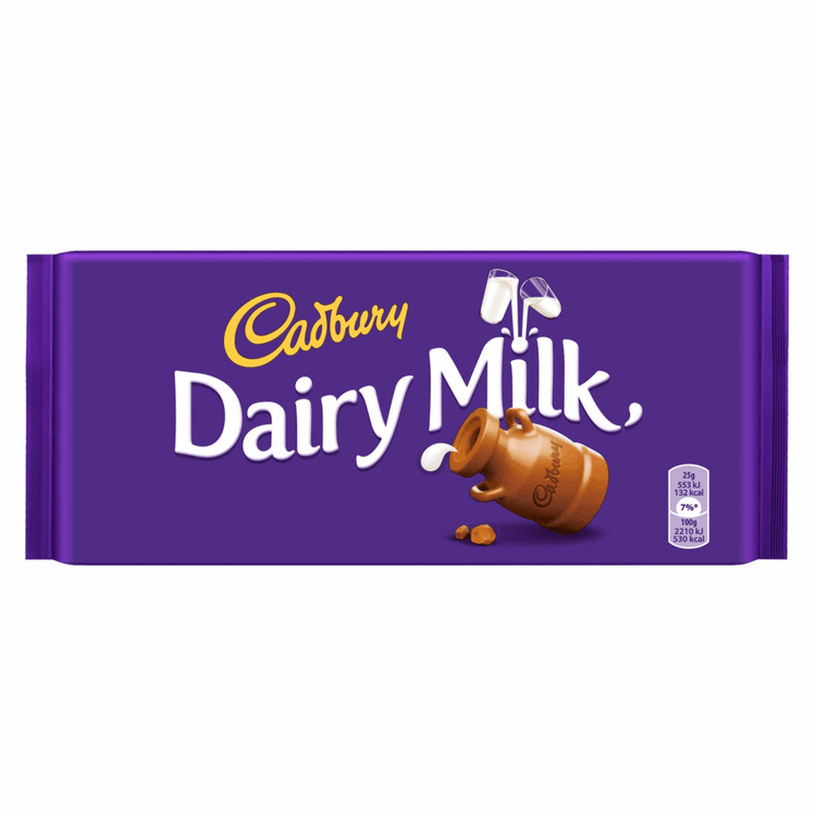 Cadbury Tabletten-Milchmilch (21x 110gr)