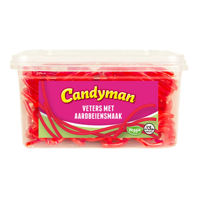 Candyman Erdbeerschnürsenkel (1 kg)