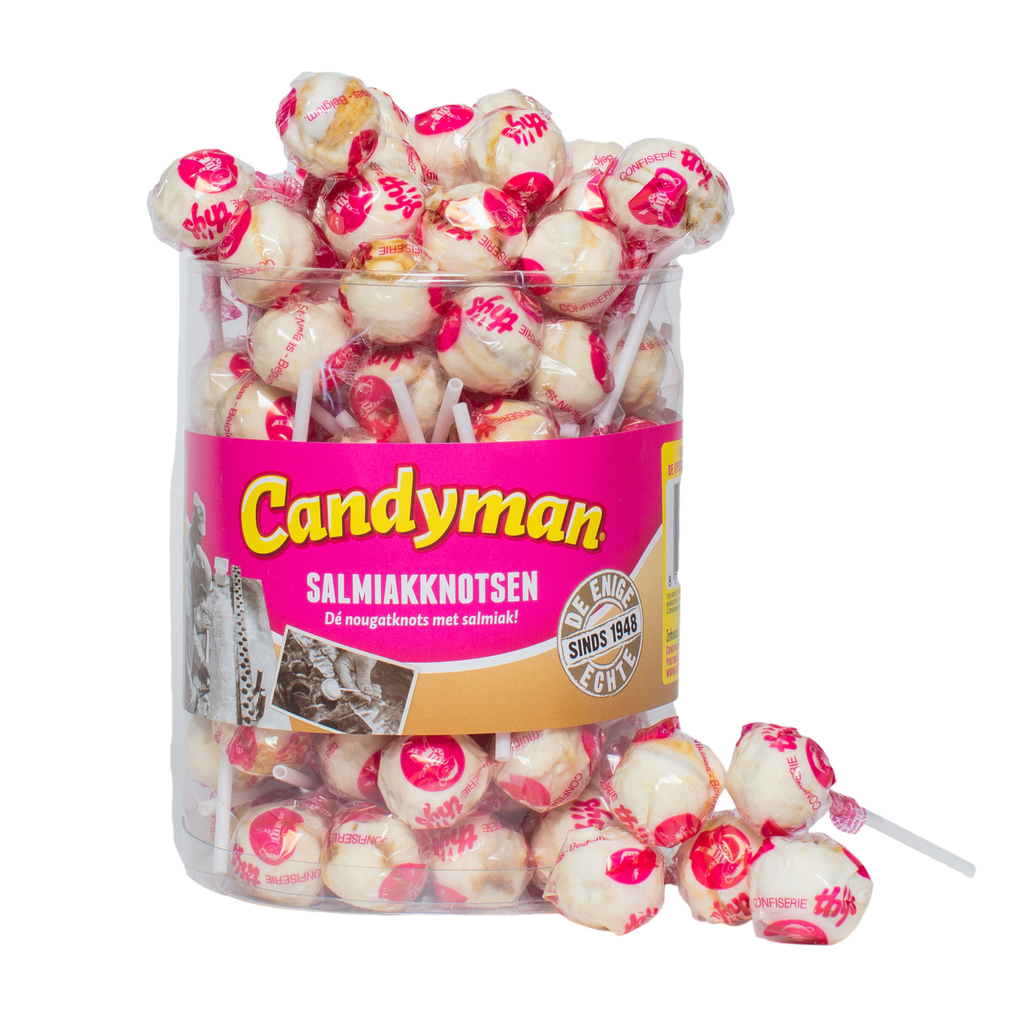 Candyman Sal Ammoniakkeulen (60 Stück)