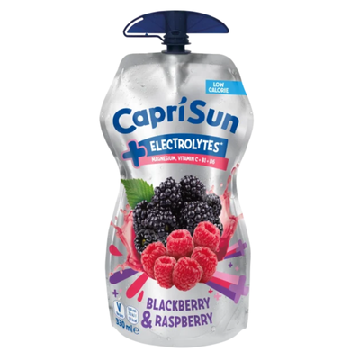 Capri-Sonne + Elektrolyte Blackb Raspb 330 ml Beutel
