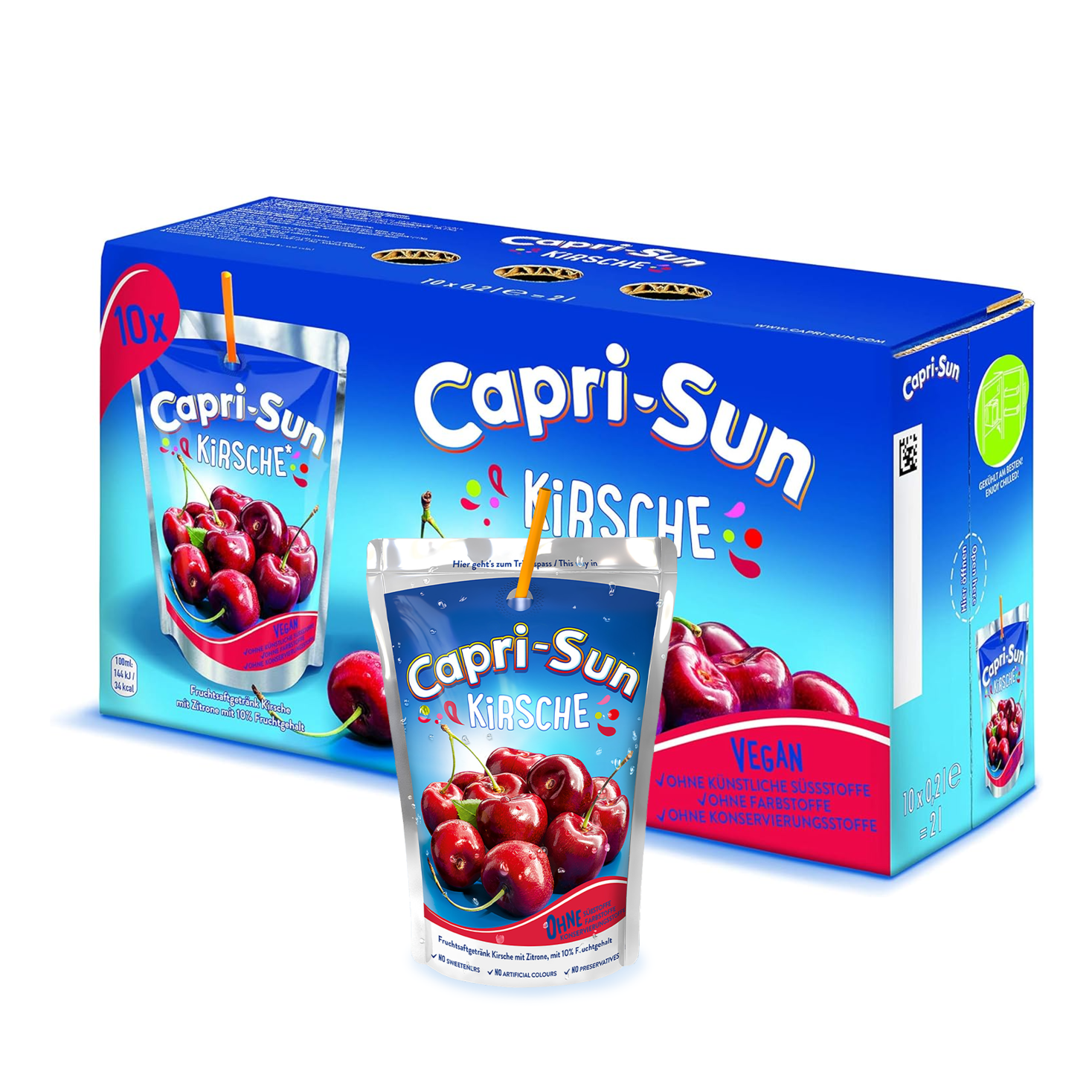 Capri-Sonnenkirsch-Beutel (40x 200ml) (Kopie)