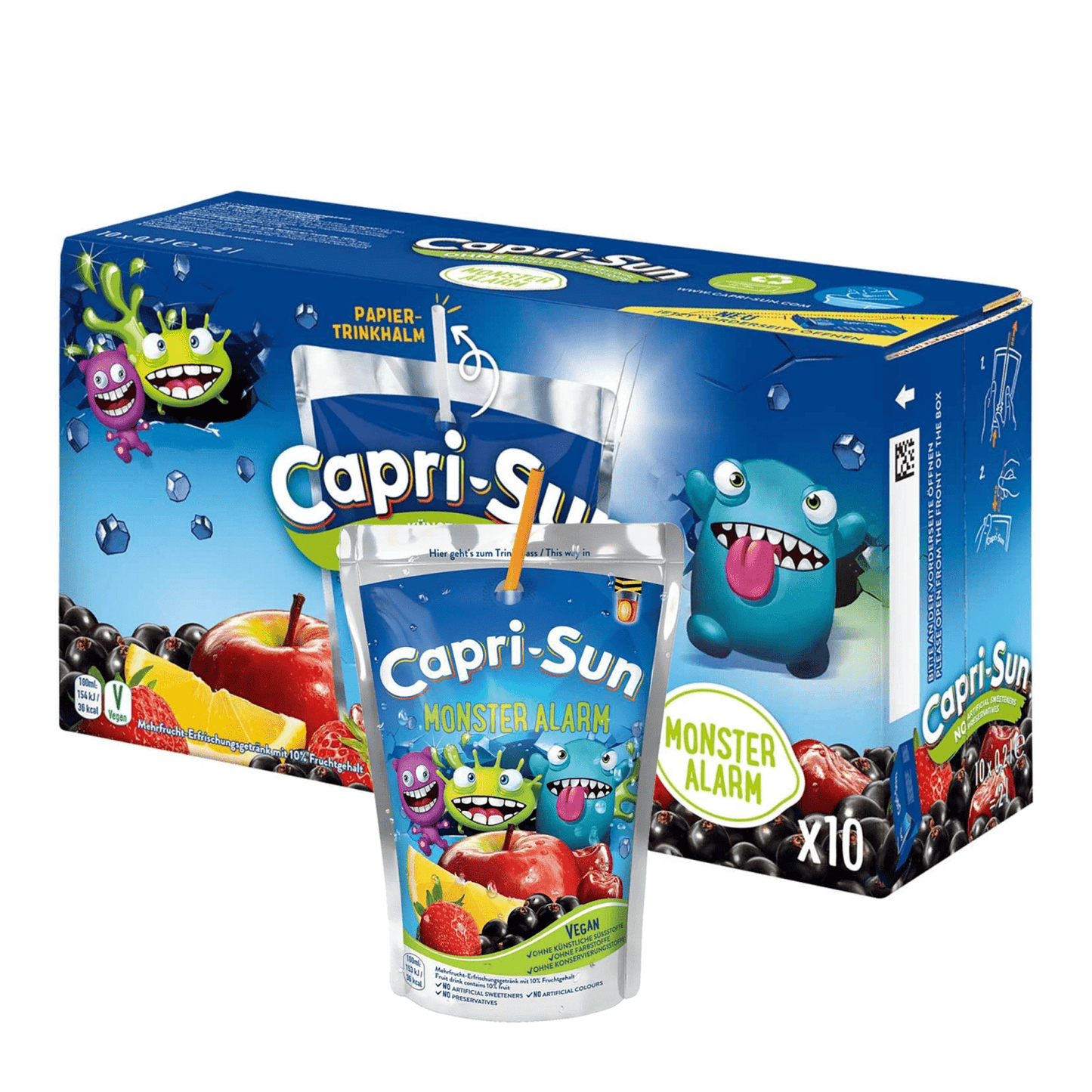 Capri-Sonne Monster Alarm Zero Beutel (40x 200ml)