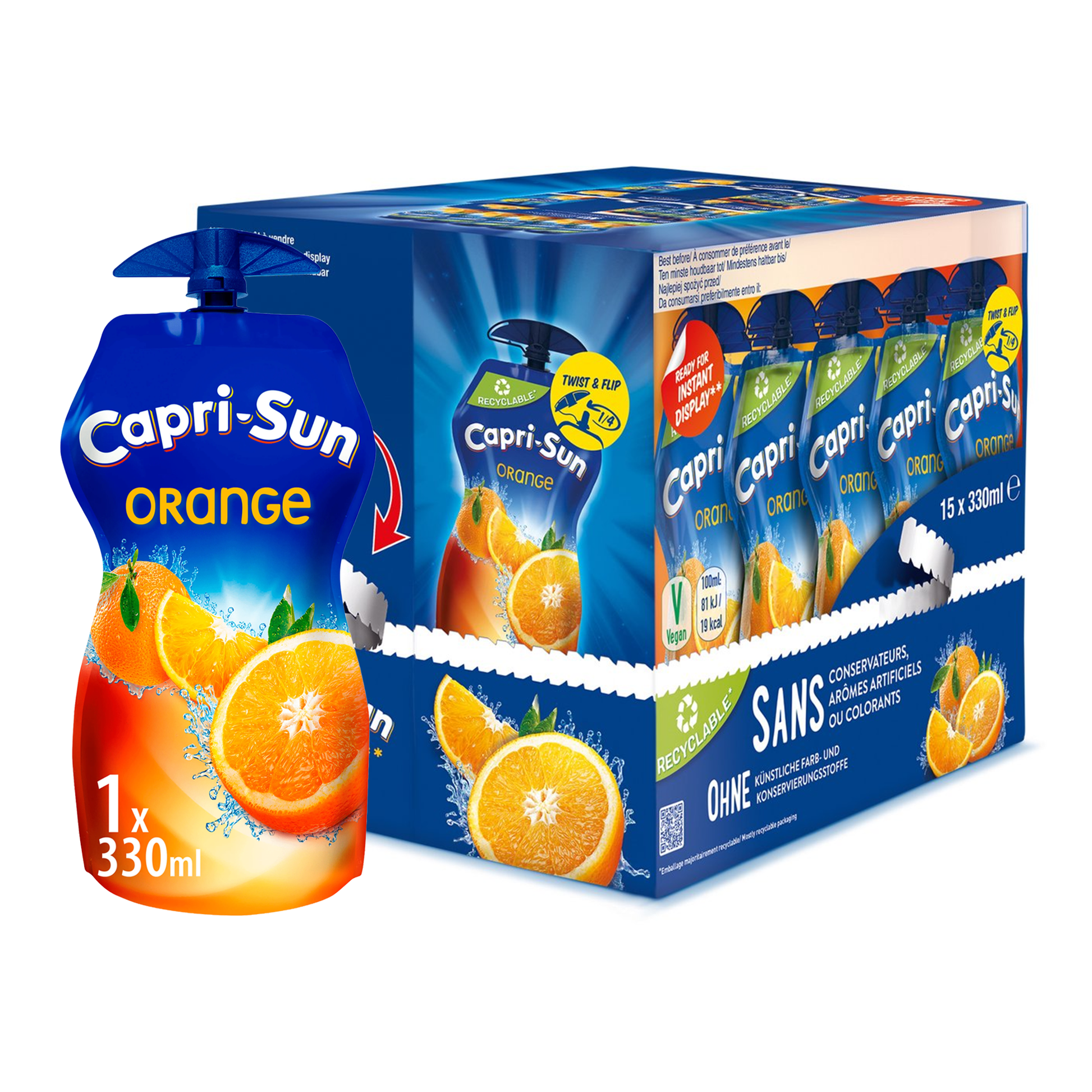 Capri-Sonnenorange (15x 330ml)