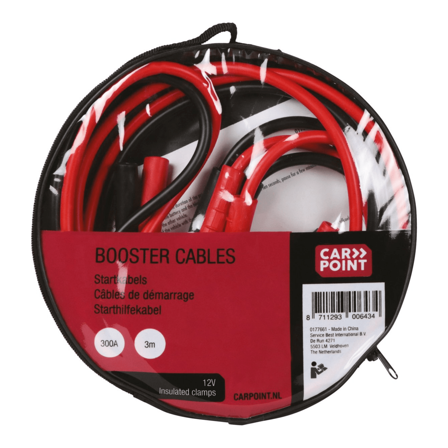 Carpoint Starterkabel 300a isolierte Klemmen