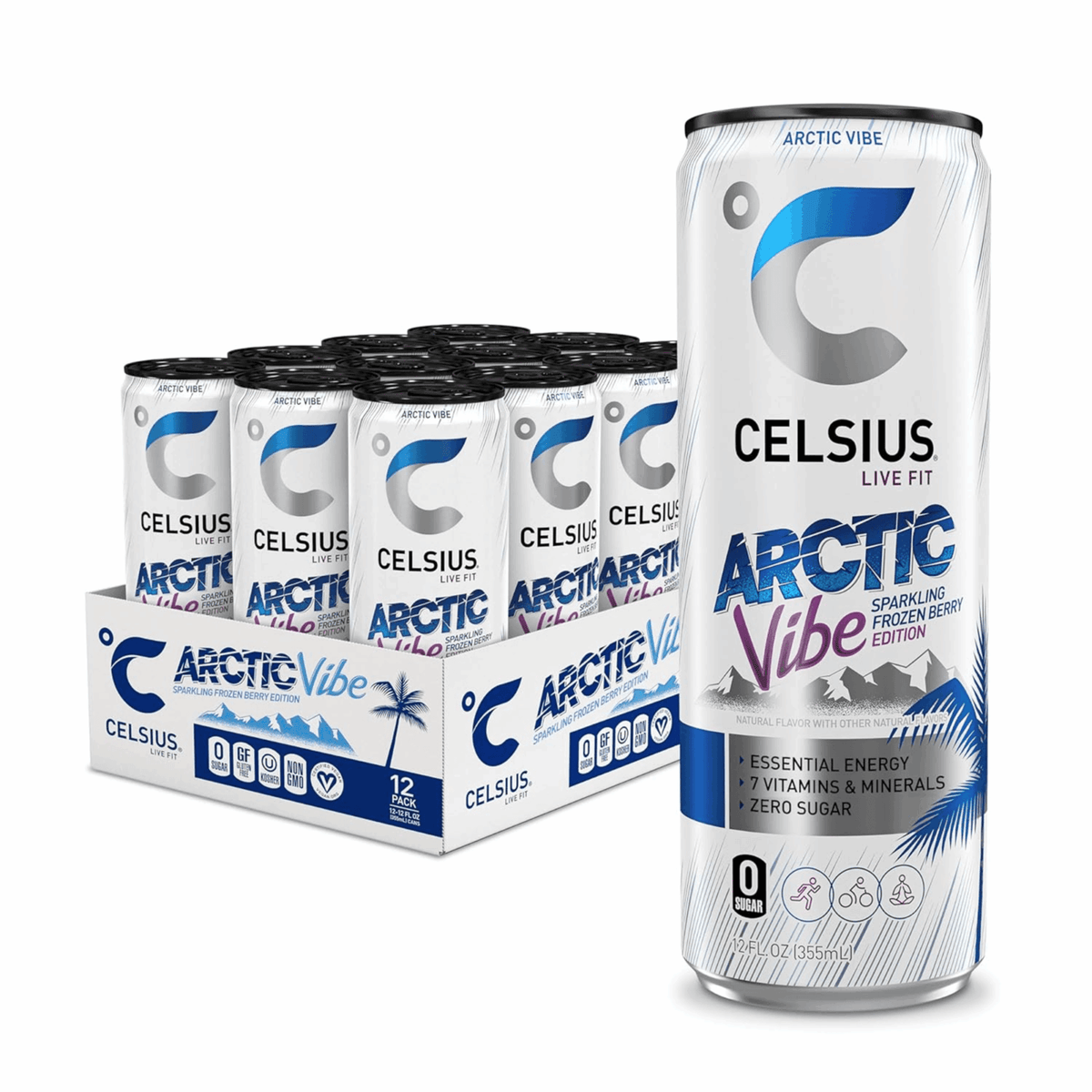 Celsius Arctic Vibe Dose (12x 250ml)