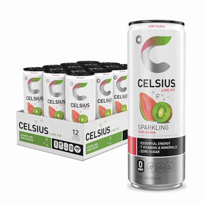 Celsius Kiwi Guave Dose (12x 250ml)