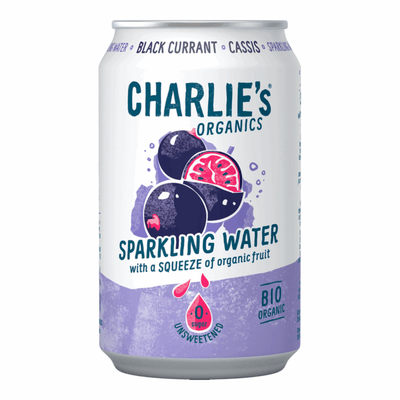 Charlie's Bio-Sprudel-Cassis Bio (12x 33cl)