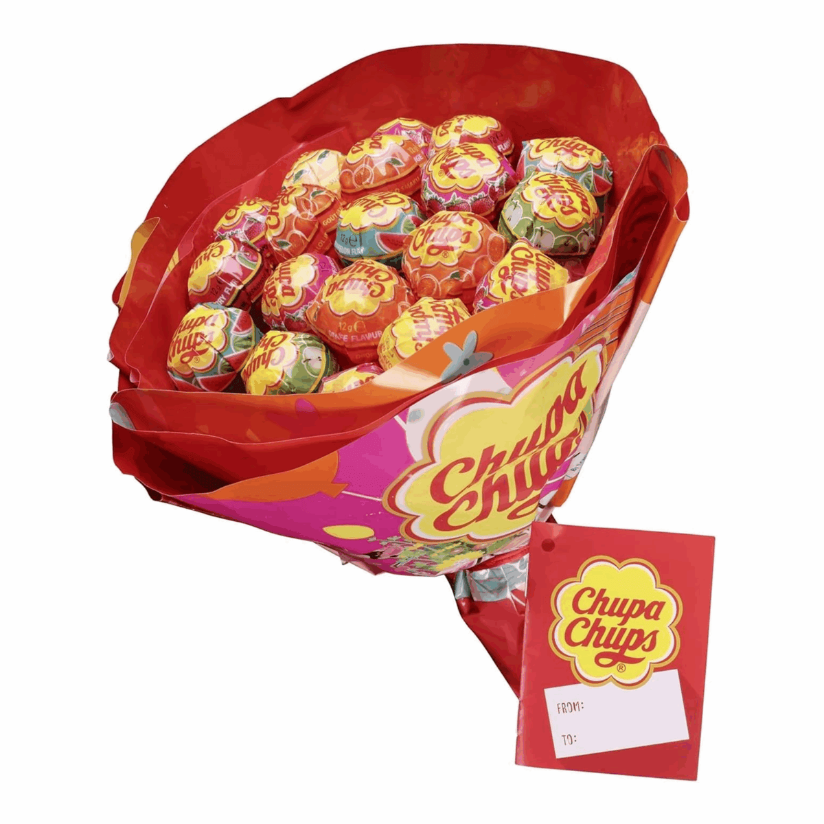 Chupa Chups Blumenstrauß 19 Lutscher 228g (6 Stück)