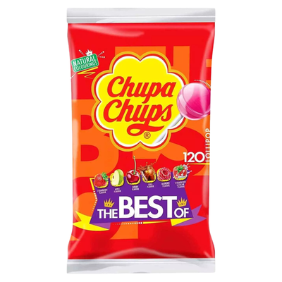 Chupa Chups Lutscher das Beste aus (120 Stück)