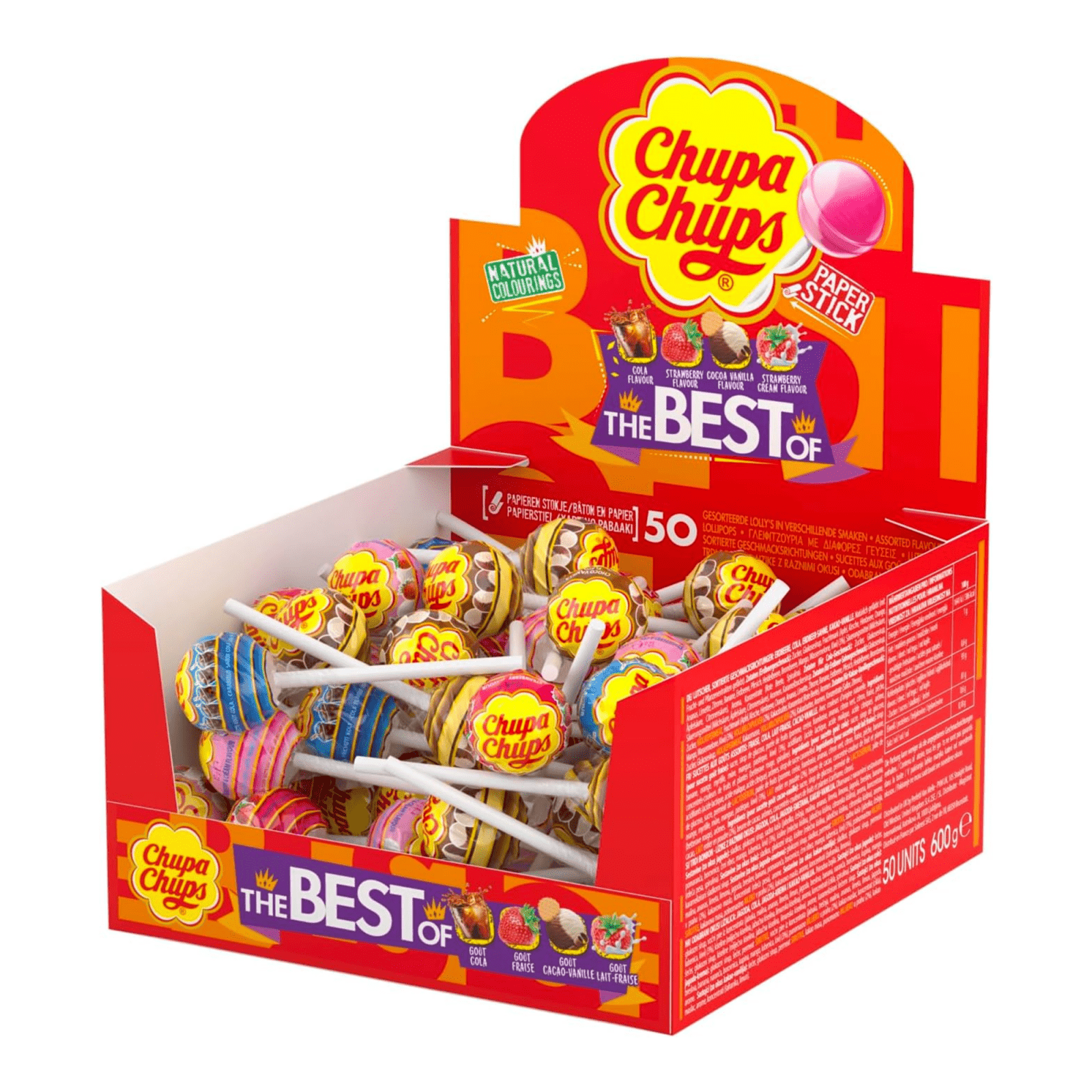 Chupa Chups Lutscher das Beste von (50x 12gr)