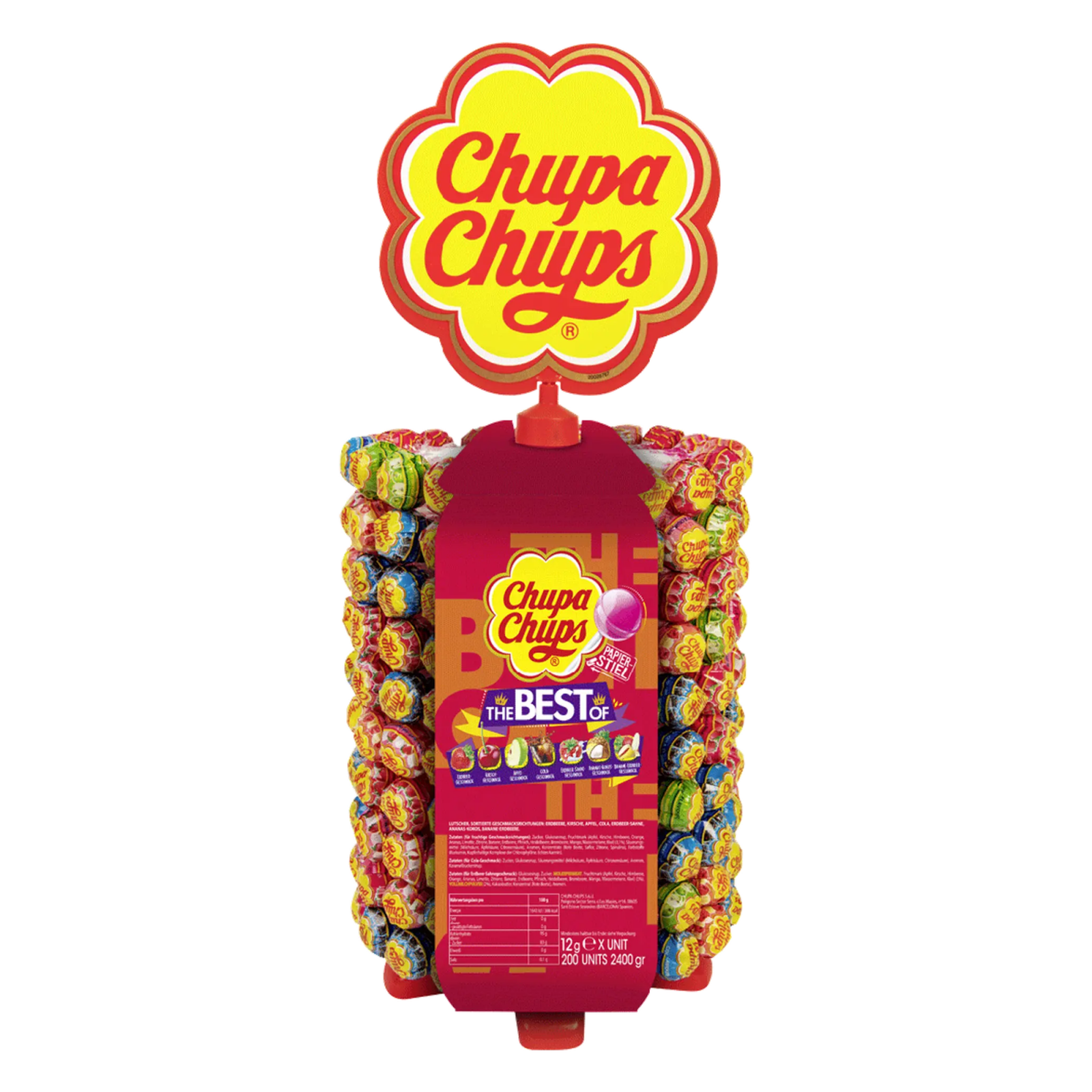 Chupa Chups Lutscherrad-Display (200 Stück) (Kopie)