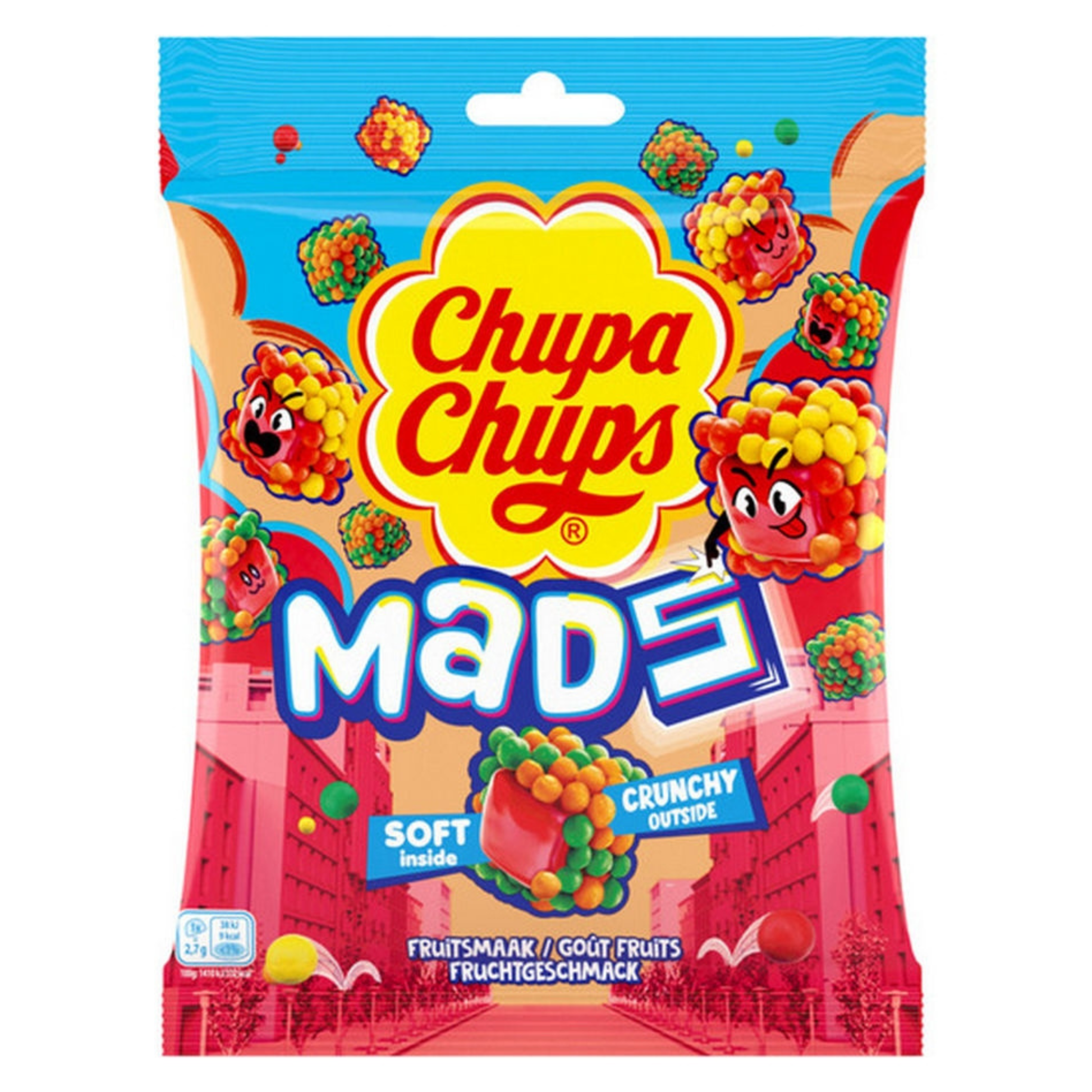 Chupa Chups Mads Früchte-Spenderbeutel (12x 115 gr)